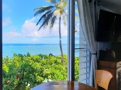 Breezy Beachfront Bali-Style Haven 180 Degree OceanView