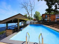 Luxury Lake House with Pool  Views Accommodation Missouri