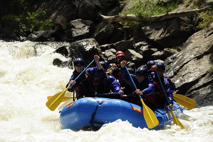 Advanced Whitewater Rafting in Clear Creek Canyon near Denver