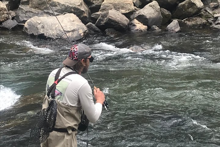 Half Day Fly Fishing Lesson on Clear Creek near Denver
