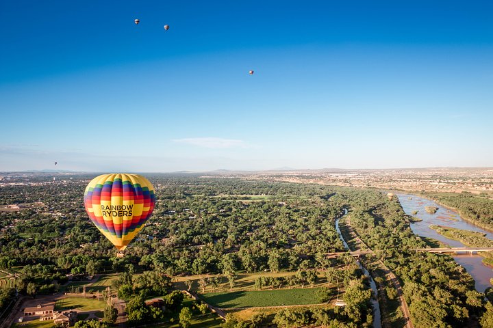 Albuquerque Hot Air Balloon Ride At Sunset - thumb 1