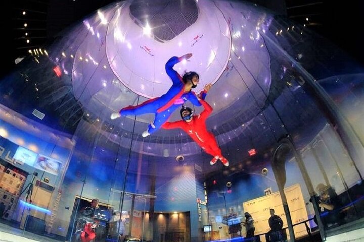 Fort Worth Indoor Skydiving Experience With 2 Flights & Personalized Certificate - thumb 2