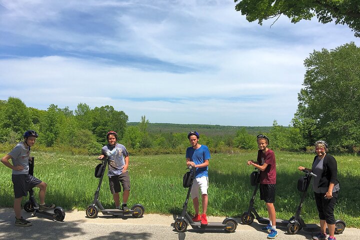 Electric Scooter Guided Nature Glide  Fish Creek