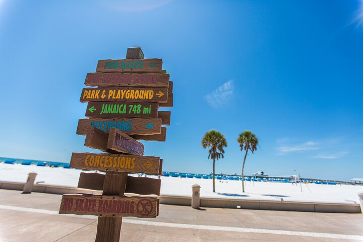 Day Trip to Clearwater Beach with Optional Lunch  Transport From Orlando
