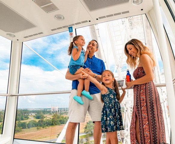 2 or 3-Attraction Pass Wheel at ICON Park Madame Tussauds  SeaLife Aquarium