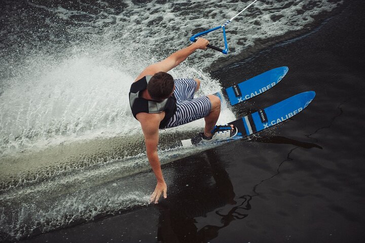 1 Half Day Waterski Wakeboard or Wakesurf Lesson 2 individual lessons